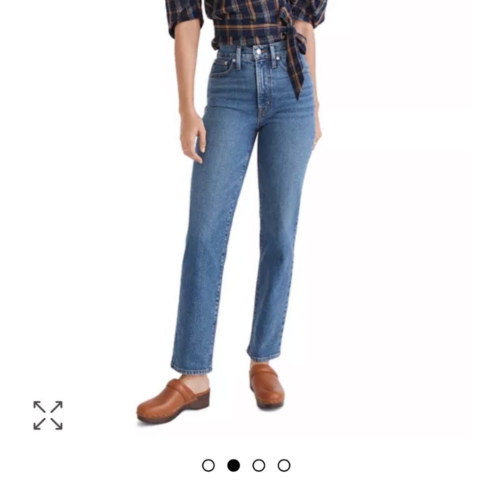 Madewell the perfect vintage straight jean in mayfield wash
